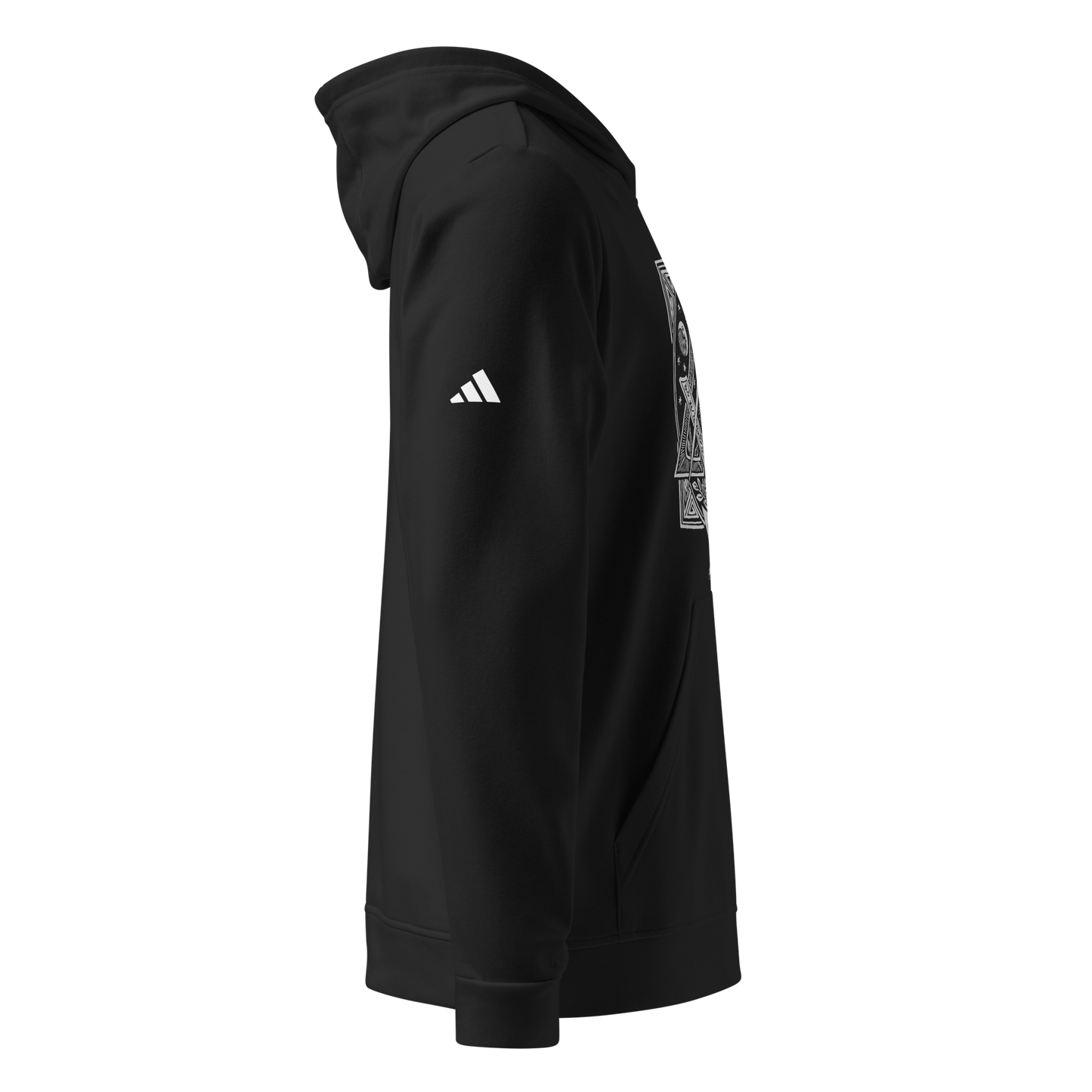 Square & Compasses adidas fleece hoodie with all seeing eye
